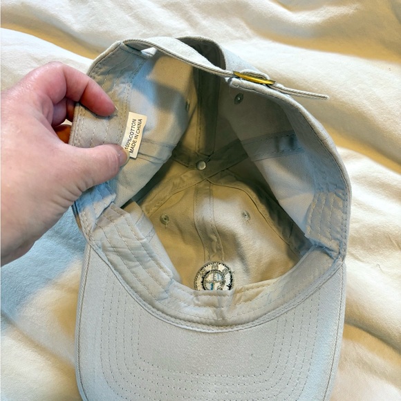 NWOT Grey BMW Cap with Metal Slider Closer 100% Cotton - Picture 3 of 3